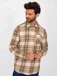 Khaki Checked Shirt