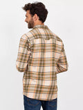 Khaki Checked Shirt