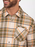 Khaki Checked Shirt