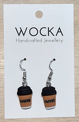 Coffee Cup Earrings