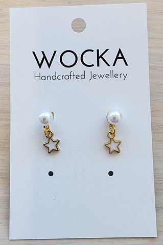 Star Drop Earrings