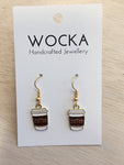 Coffee Earrings