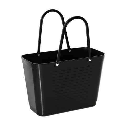 Small Hinza Bag - Black (Green Plastic)