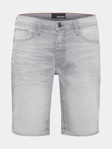 Blend Twister Denim Shorts - Light Grey