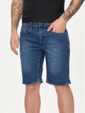 Blend Denim Shorts - Mid Blue