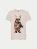 Blend Dog Astronaut Tee - Chalk Pink