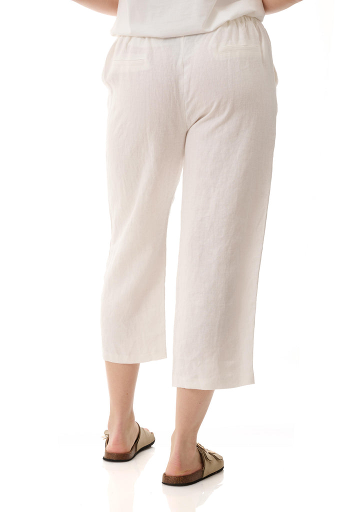 Luelle Skinny Stretch Capri Pants (Black, Blue, Stripe, White