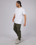 Inset Cargo Pant - Khaki