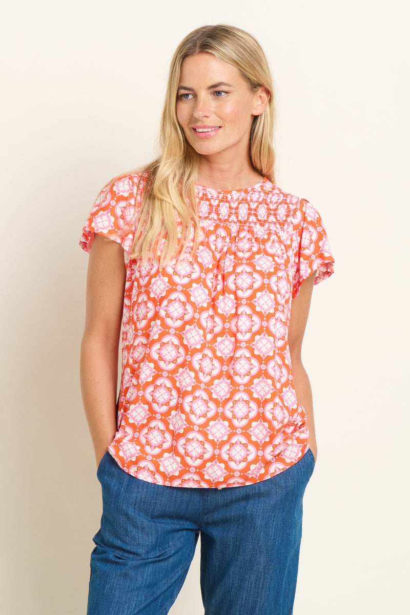 Moroccan Tile Blouse – Tom & Bridget Boutique