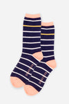 BRAKEBURN WOMEN'S SOCK - POP STRIPE