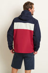 Colour Block Zip Through Jacket