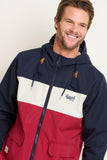 Colour Block Zip Through Jacket