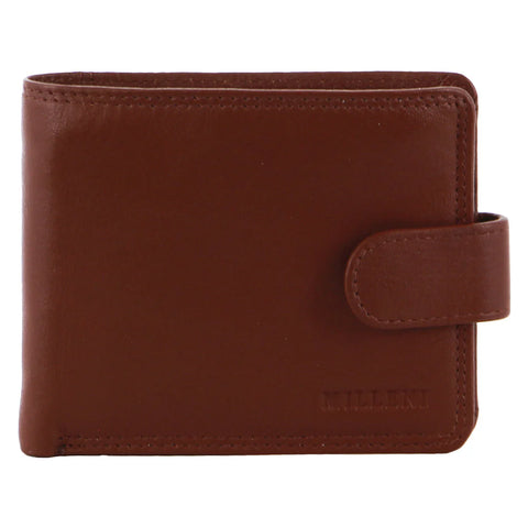 Milleni Tan Men's Leather Wallet