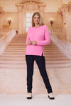 Democracy Rebecca Side Zip Jumper - Pink