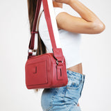 Ladies Cross Body Bag - Red