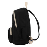 Nylon Travel Backpack - Black