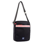 Nylon Travel Cross-Body Bag -- Black