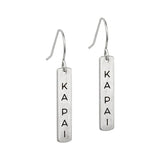 Ka Pai Earrings - Silver