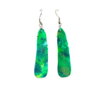 Kakapo Earrings - Green