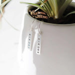 Kia Ora Earrings - Silver