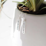 Kia Ora Earrings - Silver