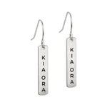 Kia Ora Earrings - Silver