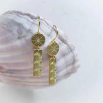 Kina and Moana Earrings - Gold