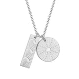 Kina and Moana Necklace - Silver