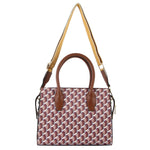 Milleni Geometric Tote - Brown