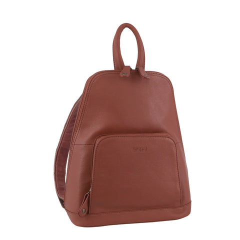 Milleni Leather Backpack - Rose