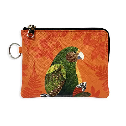 Coin Purse - Native Kakapo