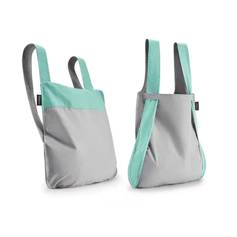 Notabag Backpack - Mint/Grey