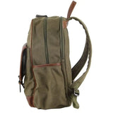 Pierre Cardin Two Tone Canvas Backpack - Brown