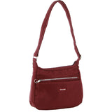 Pierre Cardin Wine Nylon Handbag