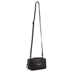 Pierre Cardin Ladies Leather Crossbody Bag/Clutch - Black