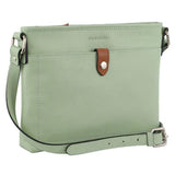 Pierre Cardin Leather Stitch Design Bag - Jade