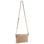 Pierre Cardin Leather Ladies Cross Body Bag - Nude