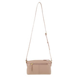 Pierre Cardin Leather Ladies Cross Body Bag - Nude