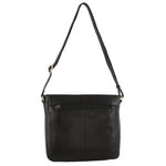 Pierre Cardin Leather Embossed Cross body Bag - Black