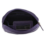 Pierre Cardin Ladies Leather Coin Purse - Purple