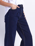 Tegan Wide Leg Jeans - Dark Ink