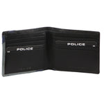 Police Leather Men's Bi Fold Wallet