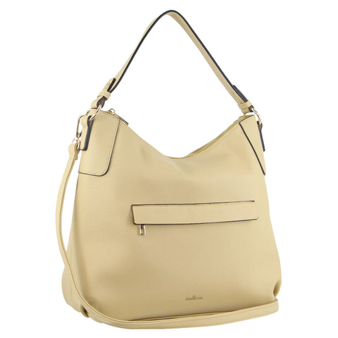 Milleni Vegan Leather Tote Bag -Yellow