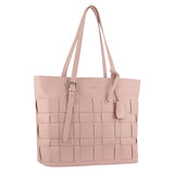 Milleni Ladies Vegan Leather Bag - Blush