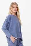 Suzy D Paloma Vintage Wash boxy Sweatshirt - Jeans