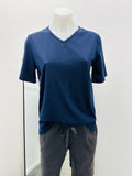 V-Neck Tee - Navy