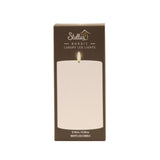 White Pillar LED Candle - Medium