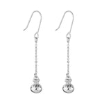 Poi Earrings - Silver