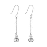 Poi Earrings - Silver