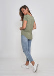 LEONI T-shirt - Khaki